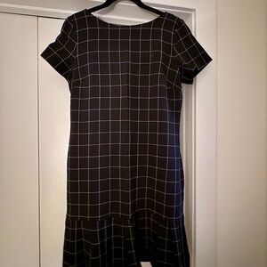 Black Checkered Karl Lagerfeld Dress